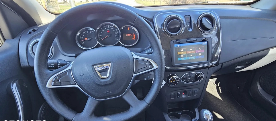 Dacia Sandero cena 22400 przebieg: 11899, rok produkcji 2019 z Oświęcim małe 326
